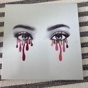 Kylie Cosmetics Red and Pink Eyeshadow Palette